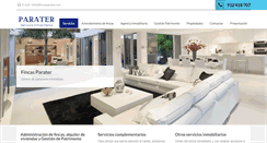 Desktop Screenshot of fincasparater.com